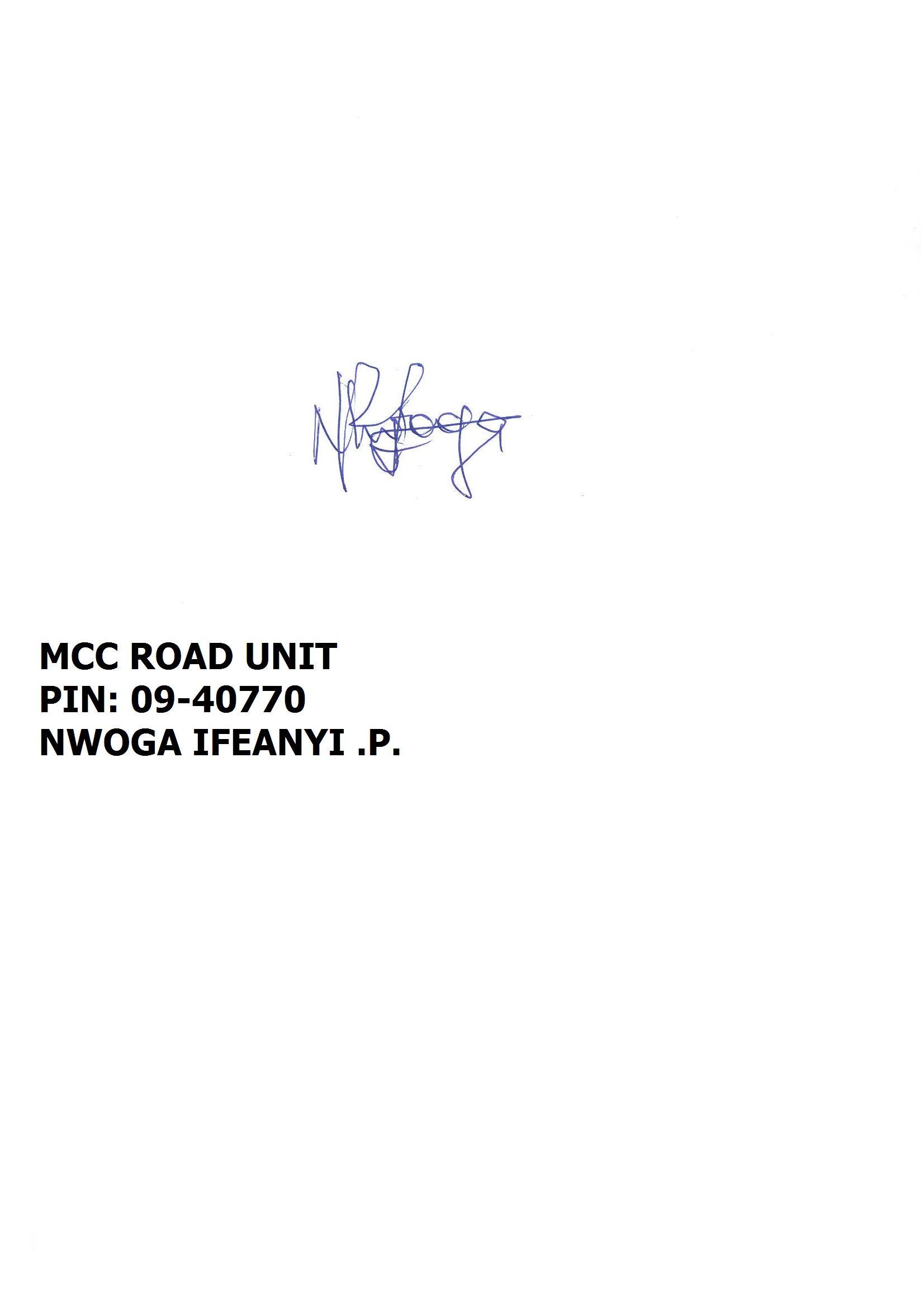 Signature